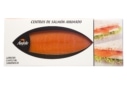 Fotografía para Packaging: Sandwich de Salmón con Lechuga montado en Caja Final